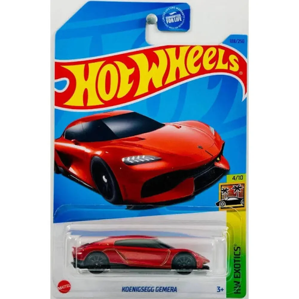 2023 Hot Wheels Koenigsegg Gemera HW Exotics 4/10, 188/250 - Assorted